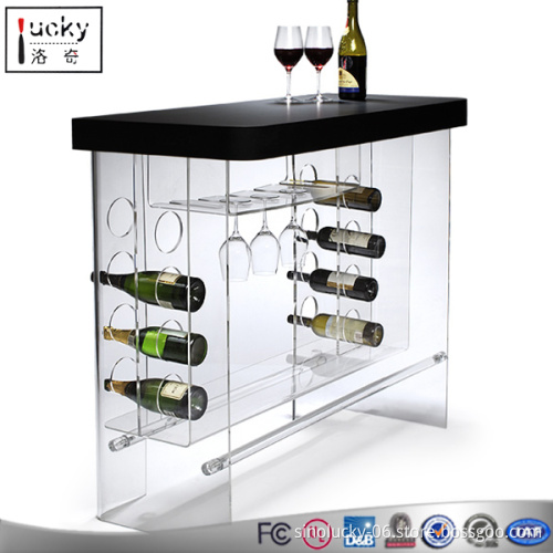 Plastic Wine Racks and Bottle Holders, Acrylic Wine Cellar Rack